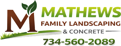 Mathews Family Landscaping & Concrete logo